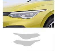 SamLng Vinilo Faros Para VW Para Golf 8 MK8 2020 2021 Película protectora para faros delanteros de coche, adhesivo TPU transparente negro