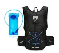 Samlonge 20 L Mochila de Hidratación con 2 litros Bolsa de Agua, Mochila Agua Mujer Hombre Mochilas Trail Running Ligera Mochila Senderismo Hidratación para Correr Senderismo o Ciclismo Unisex Adulto