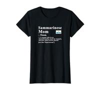 Sammarinese Mamá Definición San Marino Madre Camiseta