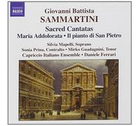 Sammartini, G.B. - Sammartini: Sacred Cantatas : Maria Addolorara, Il pianto di San Pietro