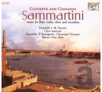 Sammartini, G. - Giuseppe sammartini - giovanni battista sammartini musique pour flûte, violon, h
