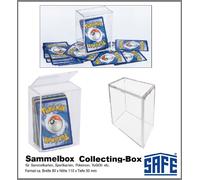 Sammelbox Acrílico Pokemon, Yu-Gi-Oh Sportkarten Wizzard Fútbol sticker Safe 309