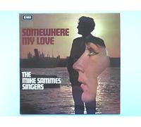 Sammes, Mike Somewhere My Love LP HMV CSD3621 EX/EX 1967 there is factory sample sticker on side one label