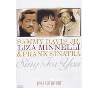 Sammy Davis Jr., Liza Minnelli & Frank Sinatra - Sing for you - Live from Detroit [Alemania] [DVD]