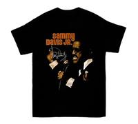 Sammy Davis Jr Signature Cotton Gift T-Shirts All SizesBlack3XL