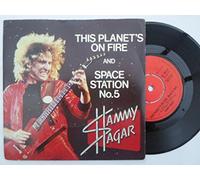 SAMMY HAGAR - SAMMY HAGAR - THIS PLANETS ON FIRE - 7 INCH VINYL / 45
