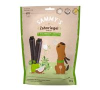 Sammy's Barritas dentales | Deliciosas Barras de Masticar perfumadas para Perros | para apoyar la higiene bucal, sin Cereales, Naturales, Bajas en Grasa, 1 x 250 g
