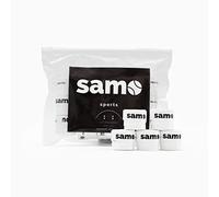 SAMO Sports| Pack 15 Overgrips para Pala de Padel o Raqueta de Tenis| Grips Lisos de máximo Agarre