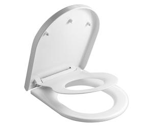 SAMODRA Tapa wc Universal Tapa Inodoro Universal Reductor wc Niños Asientos para inodoro Asientos para WC Toilet Seat Tapa de Inodoro Asiento de Inodoro (Forma D)