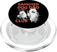 Samoyedo Dog Dad Club Hombres Día del Padre PopSockets PopGrip para MagSafe