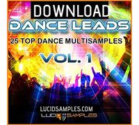 SAMPLED Dj Samples Ultra Dance Leads, vol. 1-25 muestras múltiples de plomo Synth de energía | SF2 Samples Download