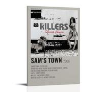 Sam's Town-the Killers- Cuadros decorativos impermeables y resistentes a las manchas, pósteres de alta definición, adecuados para múltiples escenarios en salas de estar, dormitorios y oficinas, estilo