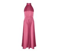 Samsøe Samsøe - Elegante Vestido Midi de Satén Rose Wine - Dresses - Mujer - Rosa - L -