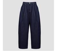 SAMSØE SAMSØE Vaqueros acampanado / anchos SAHARPER PLEAT JEANS in Marino US 27 / 32