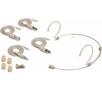 Samson DE60X - Micrófono unidireccional para Auriculares con cápsula de Condensador en Miniatura y Cuatro Cables adaptadores compatibles con Sistemas inalámbricos Populares