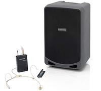 Samson Expedition XP106wDE - Batería PA con Bluetooth y Auriculares inalámbricos XPD1 para Eventos, presentaciones al Aire Libre