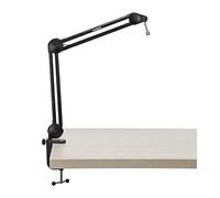 Samson MBA38-38 Brazo de micrófono para podcasting y transmisión (MBA38), color negro