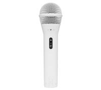 Samson Q2U Micrófono dinámico de mano USB y XLR con patrón polar cardioide para podcasting y transmisión en vivo (blanco)