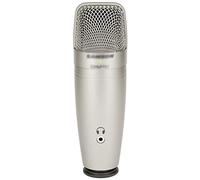 Samson USB Studio Condenser Microphone with Real-Time Monitoring Large Diaphragm Condenser Microphone for Broadcasting