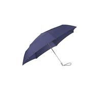 Samsonite Alu Drop S - 3 Sección Auto Open paraguas delgadas Cerrar, 26 cm, Indigo Blue
