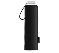 Samsonite Alu Drop S - 3 Sección Mini paraguas planas, 23 cm, negro