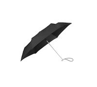 Samsonite Alu Drop S - 3 Sección Mini paraguas planas, 23 cm, negro
