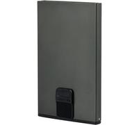 Samsonite ALU Fit, Tarjeta de Crédito de Aluminio con Protección RFID Y NFC, Billetera Inteligente, Espacio para hasta 6 Tarjetas, 10,2 cm, Antracita