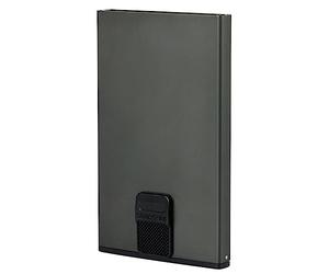 Samsonite ALU Fit, Tarjeta de Crédito de Aluminio con Protección RFID Y NFC, Billetera Inteligente, Espacio para hasta 6 Tarjetas, 10,2 cm, Antracita