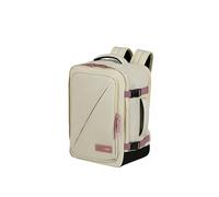Samsonite American Tourister Take2Cabin - Mochila de cabina 40x30x20 cm - Equipaje de mano con compartimento portátil 15.6" - 26.5 L, 0.60 kg - Arena Coco/Malva Galáctico