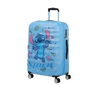 Samsonite American Tourister Wavebreaker Disney - Maleta rígida Stitch Grande (77 cm), Maleta de Viaje, Cerradura TSA, 4 Ruedas, 96 L, 4.2 kg - Stitch Universe
