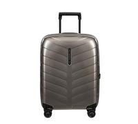Samsonite Attrix Maleta Trolley de Cabina, 55 cm | Marrón, maleta rígida ampliable, 38/44 L, 2.2 kg, con candado TSA y en material Roxkin