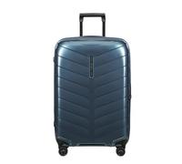 Samsonite Attrix Maleta Trolley Grande, 69 cm | Azul, maleta rígida, 69H x 46W x 27D cm, 73 L, 2.7 kg, con candado TSA y en material Roxkin