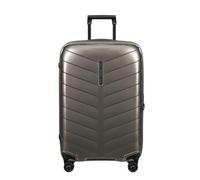 Samsonite Attrix Maleta Trolley Grande, 69 cm | Marrón, maleta rígida, 69H x 46W x 27D cm, 73 L, 2.7 kg, con candado TSA y en material Roxkin