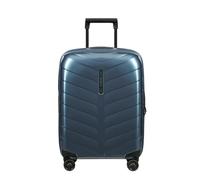 Samsonite Attrix 4 ruedas Carro de la cabina 55 cm con pliegue de expansión steel blue (TAS022913)