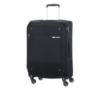 Samsonite Base Boost - Maleta de Material Blando de 66 cm, tamaño Mediano, Maleta con 4 Ruedas, candado TSA, Ligera y Ampliable, 67,5 L, Negro