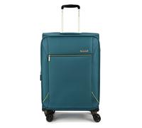 Samsonite Breeze Trolley Maleta, Petrol Azul, Poliéster, 67 x 43 x 27 cm, 75 L, 4 Ruedas Spinner, Cerradura TSA