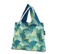 Samsonite Bolsa plegable ShopperS, Impresión de hoja, Talla única, Bolsa plegable para la compra
