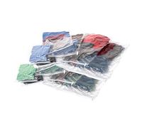 Samsonite Bolsas de embalaje de compresión, Claro, 12-Piece Kit (2-Pouch/4-Carry-On/4-Large/2-X-Large, Bolsas de embalaje de compresión