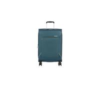 Samsonite Breeze Trolley Maleta, Petrol Azul, Poliéster, 67 x 43 x 27 cm, 75 L, 4 Ruedas Spinner, Cerradura TSA