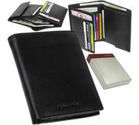 SAMSONITE Cartera Para Hombre Formato Vertical Billetera Monedero De Cuero