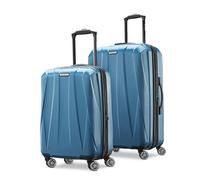 Samsonite Centric 2 Juego de Equipaje rígido expandible con Ruedas giratorias Dobles, Azul Caribe, 2-Piece Set (Carry-on/Medium)