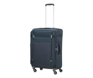 Samsonite Citybeat 4 ruedas Trolley 66 cm Con asa expansible azul