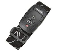 Samsonite Travel Sentry - Correa de Equipaje combinada de 3 esferas, Black, Combination Lock, Correa de Equipaje