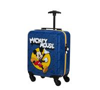 Samsonite Daydream Disney Kids Maleta Trolley de Cabina, 45 cm | Mickey Happy, maleta rígida, 45H x 33W x 20D cm, 24 L, 1.7 kg, con correas cruzadas interiores y diseño de personaje