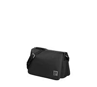 Samsonite Essentially Karissa, Bolso Bandolera M con 3 Compartimentos, 28 cm, Negro (Black)