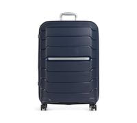 Samsonite Flux - Spinner L, Maleta expandible, 75 cm, 99/111 L, Azul Marino (Navy Blue)