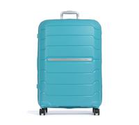 Samsonite Flux Exp Maleta con 4 ruedas azul claro, Polypropylen, 52 x 75 x 31cm