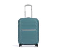 Samsonite Flux Exp Maleta con 4 ruedas petrol, Polypropylen, 40 x 55 x 20cm