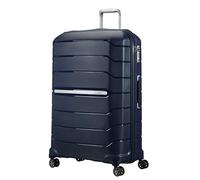 Samsonite Flux - Spinner XL, Maleta expandible, 81 cm, 121/136 L, Azul Marino (Navy Blue)