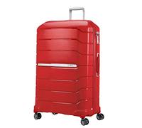 Samsonite Flux - Spinner XL, Maleta expandible, 81 cm, 121/136 L, Rojo (Red)